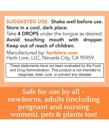 Herb Lore Res-Q Blend - Flower Essence Remedy for Natural Emotional Support & Calm - Safe for All Ages (2 fl oz) 2 Fl Oz (Pack of 1) - Buy Online on GoSupps.com