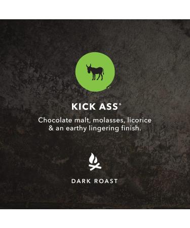 Kicking Horse Coffee - Kick Ass Blend Ground 100% Arabica Coffee | Dark Roast | All Organic & Fairtrade | 708 g - Buy Online on GoSupps.com