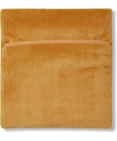 Hotties Microwave Hot Water Bottle - Cozy Ochre Fleece Cover - Buy Online on GoSupps.com