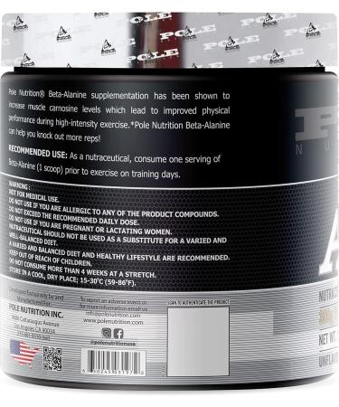 Buy Beta-Alanine Unflavored - 300g (75 Servings) | Premium Sports Supplement for Enhanced Performance - Fast International Shipping - Buy Online on GoSupps.com