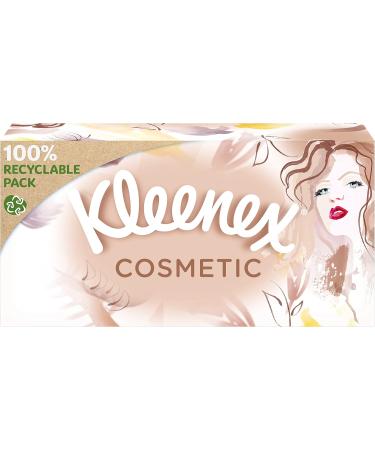 Kleenex Cosmetic Facial Tissue Box - Extra Soft 3-Ply 24 x 80 Tissues | International Shipping - Buy Online on GoSupps.com