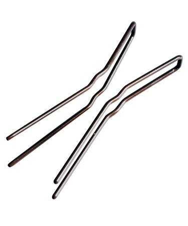 Rocst u Form Hair Clips & Storage Box - 12 Pack Bobby Pins & Hairpins for Updos - Brown 6.4cm - Perfect for Girls & Women - Buy Online on GoSupps.com