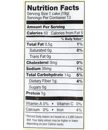 Lundberg Brown Rice Cakes - Lightly Salted, 8.5oz (Pack of 12) - Healthy Snack - Buy Online on GoSupps.com
