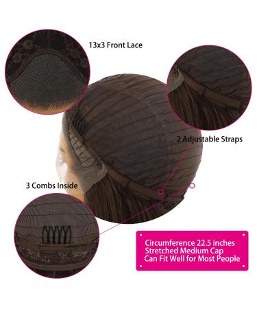 Shop Ombre Blonde Lace Front Sapphire Wigs for Women - 24-Inch Synthetic Body Wave Heat-Resistant Cosplay & Party Hair - Buy Online on GoSupps.com