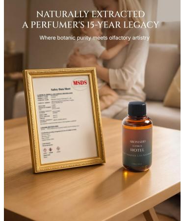 Aromadd Citrus Hotel Diffuser Oil Inspired by Luxury Hotel Scent, Essential Oils for Waterless Diffuser, Luxury Lemon & Bergamot, Long-Lasting & Natural Home Fragrance - 3.38 fl oz (100 mL) Citrus Hotel 3.38 Fl Oz (Pack of 1) - Buy Online on GoSupps.com