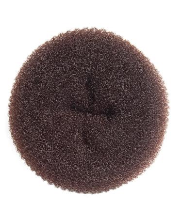 Diane Jumbo Hair Donut  Brown  5.5 Inch