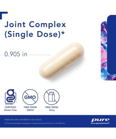 Pure Encapsulations Joint Complex - 60 Capsules | Supports Joint Mobility, Comfort & Cartilage Health | Once-Daily Supplement - Buy Online on GoSupps.com
