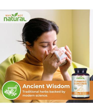 Organic Turmeric Curcumin Supplement in Capsules with Ginger and Black Pepper - Tumeric - Buy Online on GoSupps.com
