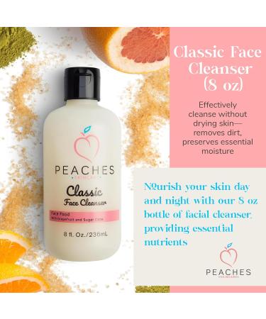 Buy Hydrating Face Cleanser 8 oz | Vegan Exfoliating Cleanser for All Skin Types with Grape Fruit & Gotu Kola International Shipping Available - Buy Online on GoSupps.com