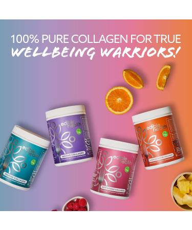 Edible Health High Protein Marine Collagen Powder Collagen Supplements Regeneration Collagen Powder Supplement Peptides for Diet and Everyday Carb Free Marine Collagen 400g Pouch 30 Day Supply - Buy Online on GoSupps.com