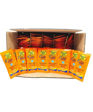 Banana Boat Ultra Sport Sunscreen Lotion Packets Broad Spectrum SPF 30 Water & Sweat Resistant 0.4 fl oz (Pack of 200) - Buy Online on GoSupps.com