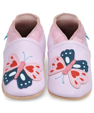 Baby Shoes with Soft Sole - Baby Girl Shoes - Baby Boy Shoes - Leather Toddler Shoes - Baby Walking Shoes 2-3 Years Beth Butterfly - Buy Online on GoSupps.com