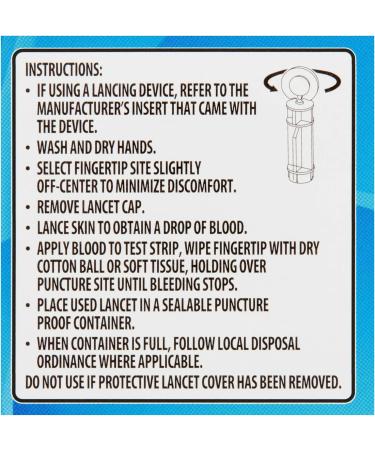 ReliOn Premier Test Strips 100 Count + Ultra-Thin Blood Lancets 100 Count Bundle with Luall Sticker - Buy Online on GoSupps.com
