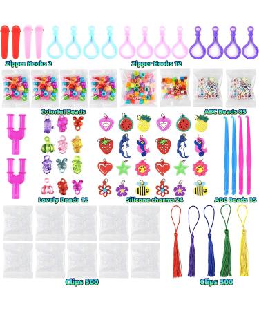 MUDO NEST 20000+ Loom Bands Kit | DIY Rubber Bands Kit with 38 Colors, 500 Clips, 40 Charms | Loom Bracelet Making for Kids - Buy Online on GoSupps.com