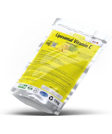 Vitamine C liposomale + poudre d'extrait standardis d'ananas - Poudre 150g pur 100% naturel sans additif - Pour soupe smoothies caf boissons p tisseries - Buy Online on GoSupps.com