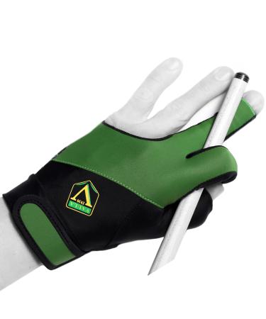 VAULA Billiard Pool Cue Glove Large for Left Hand (Right-Handed Player)