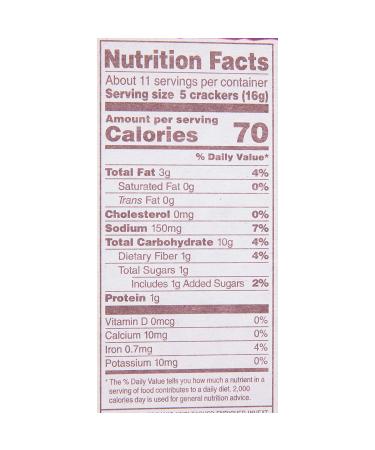Back to Nature Organic Stoneground Wheat Crackers - 6 Oz | Healthy Snack Option - Buy Online on GoSupps.com