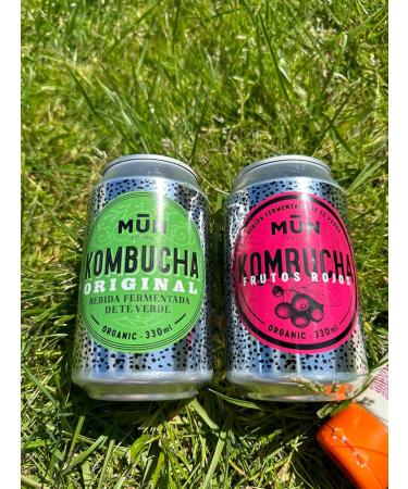 Mun Kombucha Pack of 12 Kombucha Tea Boxes 330ml - Buy Online on GoSupps.com