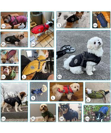 Buy Savlot Dog Jacket - Winter Vest with Chest Strap | Sleeveless Cotton Padded Vest for Pets - Black (Size L 1 Pack) - Buy Online on GoSupps.com
