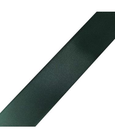 QIANF 1 Inch Double Face Satin Ribbon - 25 Yard (593-Dark Green) - Buy Online on GoSupps.com