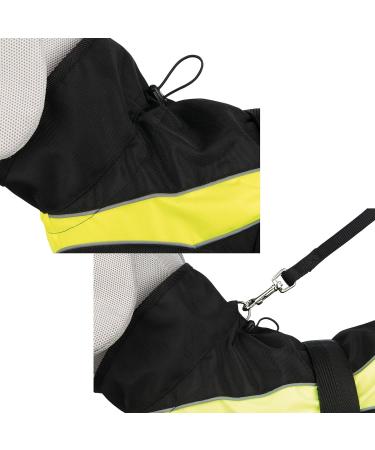 Trixie Dog Safety Jacket - Black & Yellow 50 cm | Top Pet Gear for International Shipping - Buy Online on GoSupps.com