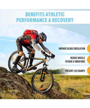 Calf Compression Sleeve for Men & Women - Ideal for Shin Splints Running & Cycling - Shop Internationally - Buy Online on GoSupps.com