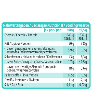 Buy Frankonia No Sugar Added Hazelnut Crisp Waffles - 9 Pieces | International Shipping Available - Buy Online on GoSupps.com