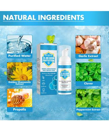 Awzlove Teeth Total Care Mouthwash - All-in-One Oral Solution for Whitening & Deep Cleaning (2 Pcs) - Buy Online on GoSupps.com