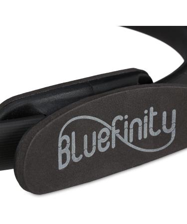 Buy Bluefinity Pilates Ring - Double Handle Padded Resistance Yoga Ring 37 cm Black | Ideal for Home Workouts & Exercises - Buy Online on GoSupps.com