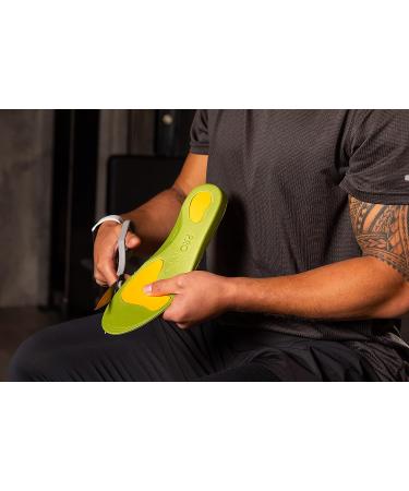 PRO 11 WELLBEING Orthotic Insoles for Plantar Fasciitis & Fallen Arches (11/13 UK) - Buy Online on GoSupps.com
