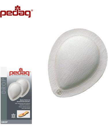 Pedag Drop Shape Foot Pads (4 Pieces) for Size 38-40 EU - Comfort for Shoes & Sandals | International Shipping Available - Buy Online on GoSupps.com