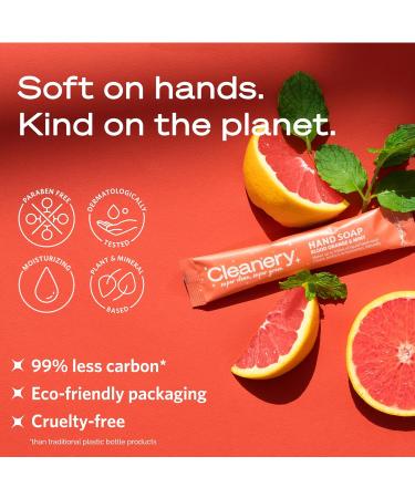 Cleanery Moisturizing Hand Soap Refill Powder Concentrate 4 Refill Pack Variety Scent Each Refill Makes 10 fl oz Each - Buy Online on GoSupps.com