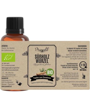  Auwald Sweetwood Root - Organic Drops (extract essence tincture) (100 ml) - Buy Online on GoSupps.com