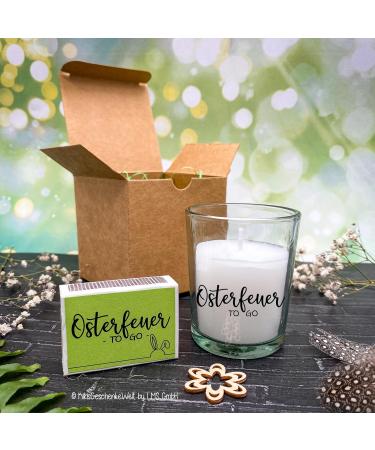 Easter Fire to Go Candle - Unique Easter Gift & Souvenir for Guests - Buy Online on GoSupps.com