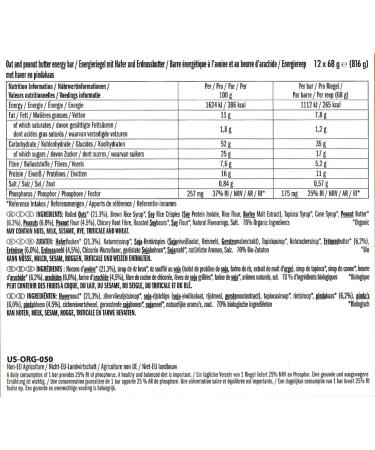 CLIF BAR Mixed Selection Box - Chocolate Chip, Peanut Butter, White Chocolate Macadamia - 12 Plant Based Bars - Buy Online on GoSupps.com