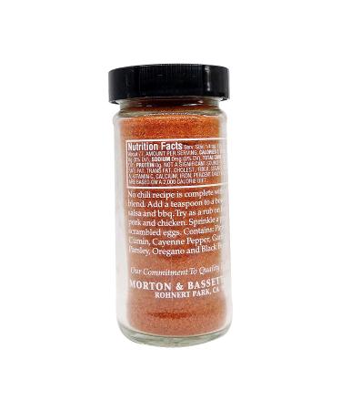 Morton & Bassett All Natural Chili Powder 1.9 oz - Pack of 1 - Buy Online on GoSupps.com