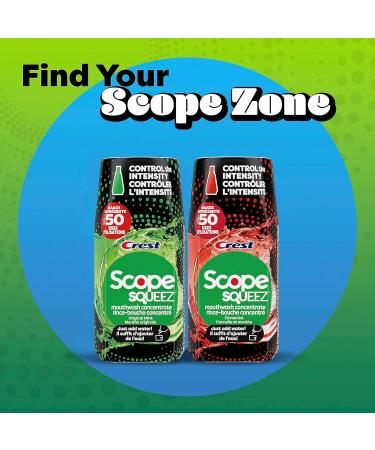 CREST SCOPE SQUEEZ MOUTHWASH CONCENTRATE CINNAMINT 50 ML Cinnamint 50 ml (Pack of 1) - Buy Online on GoSupps.com