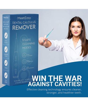 Meeteasy Dental Cleaner Tool Kit for Adults - 100% Safe Dental Care - Buy Online on GoSupps.com