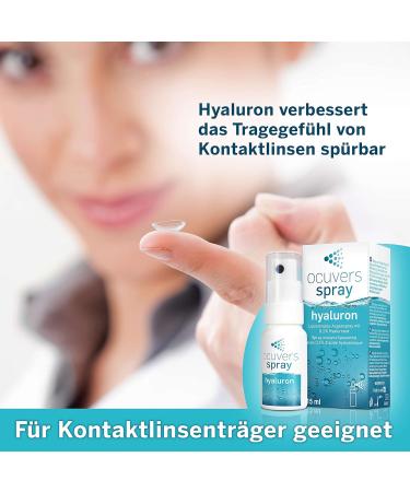 Ocuvers Hyaluron Eye Spray - 15ml Liposome Eye Spray for Dry Eyes | Best Alternative to Eye Drops - Shop Internationally - Buy Online on GoSupps.com