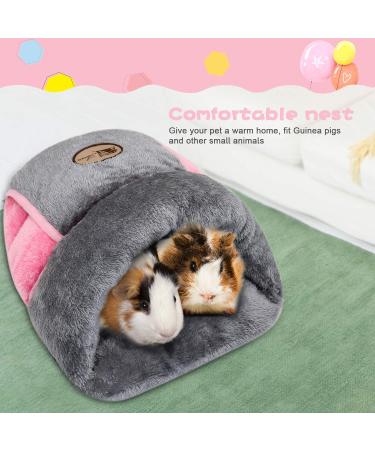 RANYPET Guinea Pig Bed - Cozy Cave House for Small Animals | Squirrel, Chinchilla, Ferret, Hedgehog Cage Accessories - Buy Online on GoSupps.com