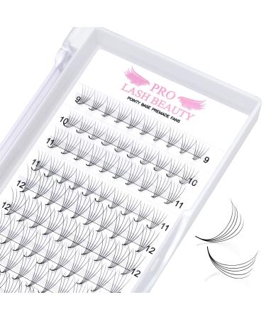 Pre Made Fan Eyelash Extensions 5D-D-0.07-8-15 Pointy Base Premade Fans Eyelash Extension 0.05 0.07 0.10 Lash Extensions Pre Fanned Russian Volume Lashes C D curl(5D-D-0.07-8-15mix) 8-15 mix 5D-D-0.07-DM