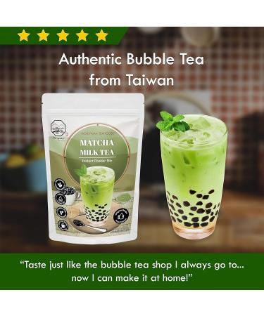 Moriyama Teahouse Matcha Bubble Milk Tea Instant Powder Mix 1kg | 33 Drinks | Authentic Taiwan Recipe | Zero Trans Fat | No Preservatives - Buy Online on GoSupps.com