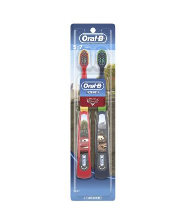 Oral-B Kids Manual Toothbrush with Disney & Pixar Cars Characters - 2 Pack (May Vary) - Buy Online on GoSupps.com
