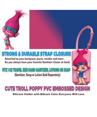 GOODYEZZ Poppy PVC Silicone Cover for 1 Oz Travel Lotion Hand Sanitizer Holder - Buy Online on GoSupps.com