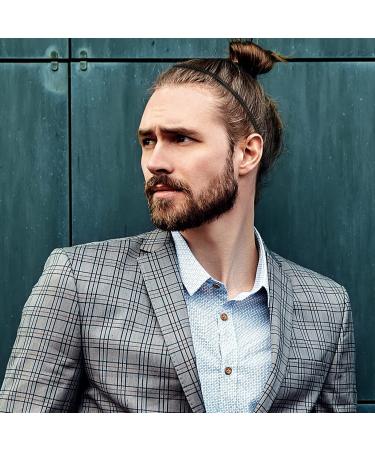 PROUSKY Metal Headband for Boy Men Unisex Hair Band Headbands Metal Black Head Band Spring Wavy Nonslip Elastic Hair Accessories for Men Women (Mix) - Buy Online on GoSupps.com