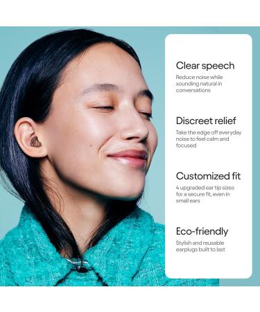 Loop Engage 2 Ear Plugs - Clear Speech & Noise Relief Earplugs for Work Social Gatherings Parenting & Sensitivity - 16 dB Reduction - Buy Online on GoSupps.com