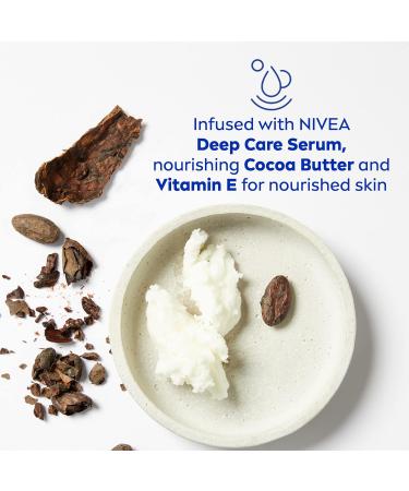 NIVEA Cocoa Butter Body Lotion | 48H Deep Moisturie |Daily Moisturizer | Light Non-greasy | with Cocoa Butter & Vitamin E | For Dry to very dry Skin | 625mL Pump Bottle - Buy Online on GoSupps.com