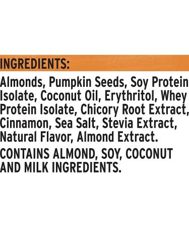 Ratio Keto Friendly Crunchy Bars - Toasted Almond - Gluten Free Snack - 8 ct Pack - Buy Online on GoSupps.com