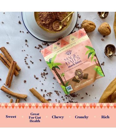MAGICdATES Dates Snack Bites - California Grown | Gluten Free & Paleo | No Added Sugar | Variety 4 Pack - Buy Online on GoSupps.com