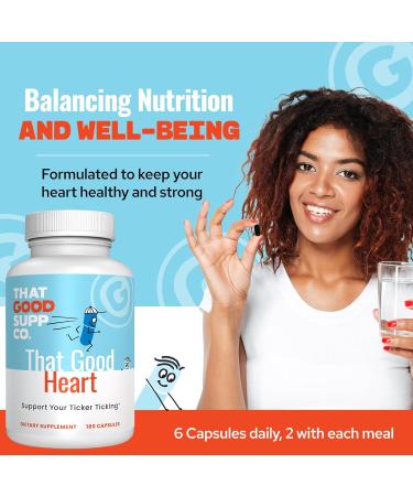 That Good Heart CoQ10 Supplement | Boost Health & Blood Circulation | USA Made for Men & Women - Buy Online on GoSupps.com